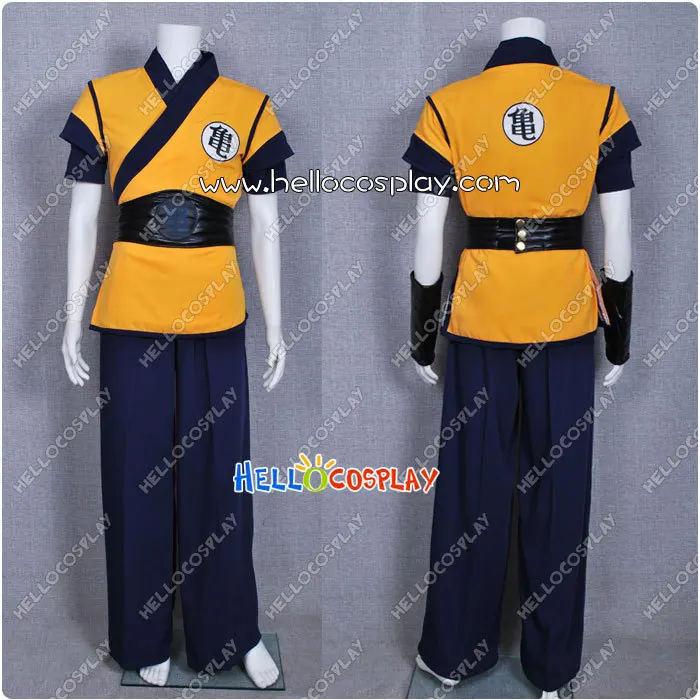 Goku Costume Halloween Suit Outfit Adult Suit Cosplay Costume H008