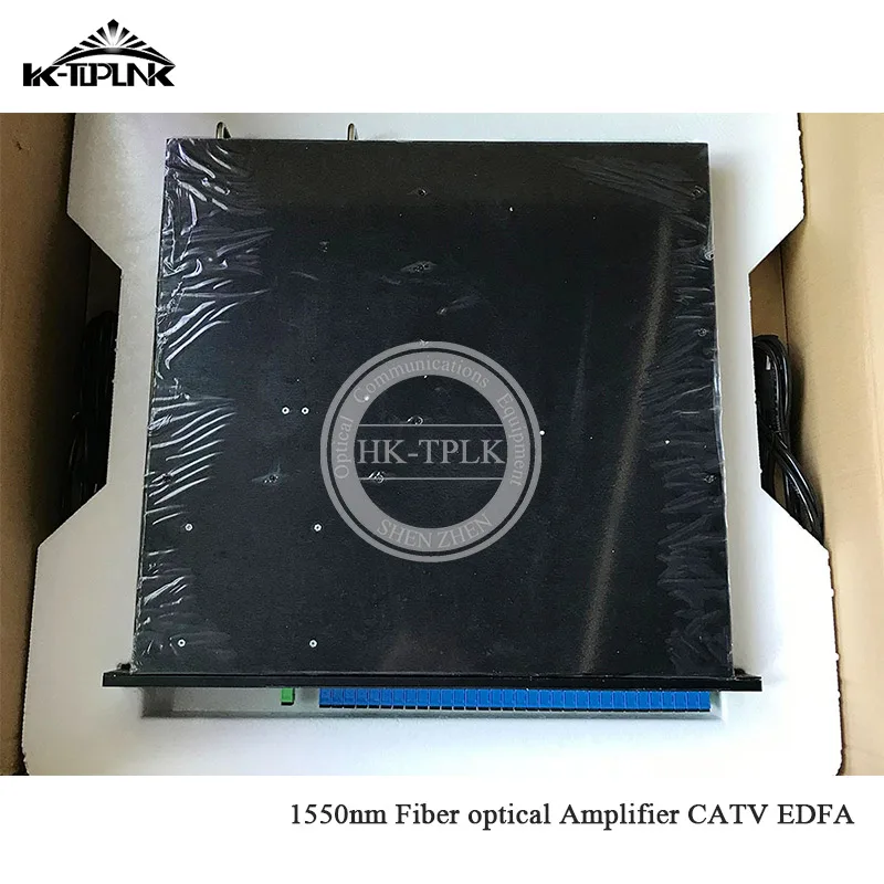 2U/80 Вт 32 порта 16/17dBm CATV EDFA 1550nm волоконно-оптический амплитfier WDM CATV EDFA SC/APC-SC/UPC разъем