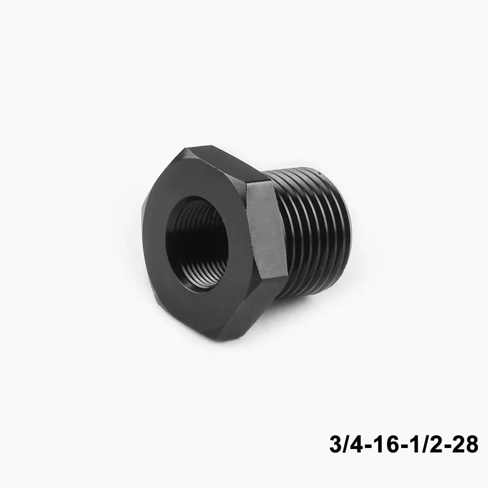 

Automotive Oil Filter Threaded Adapter 1/2-28 to 3/4-16 13/16-16 3/4 Male to Female Threaded Brass Coupler Adapter Pipe Fitting
