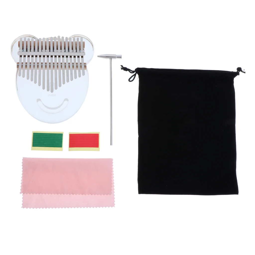 Горячая Распродажа калимба 17 клавишный большой палец пианино портативный