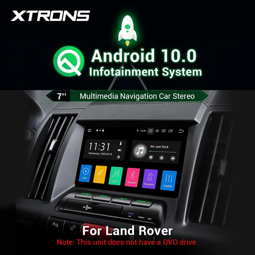 7 &quotAndroid10.0 автомобиль радио мультимедиа плеер для Land Rover Freelander 2 2007 2008 2009 2010 2011 2012 GPS
