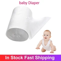 one roll biodegradable flushable bamboo baby nappy cloth diaper insert liner disposable liners 100 sheets diapers panties baby