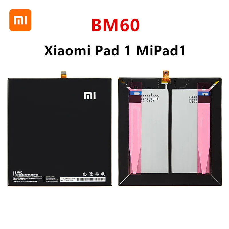 Оригинальный аккумулятор Xiao mi 100% BM60 6520 мАч для Xiaomi Pad 1 Mipad A0101 высококачественные