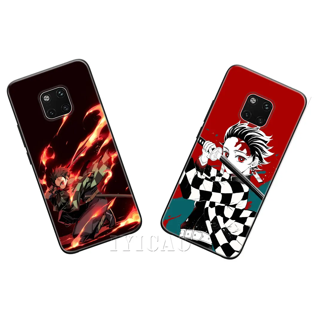 Демон убийца Kimetsu без Yaiba мягкий чехол для Huawei Y9 премьер-Mate 10 20 30 Lite Pro Чехол Nova 5i 4 3i 3