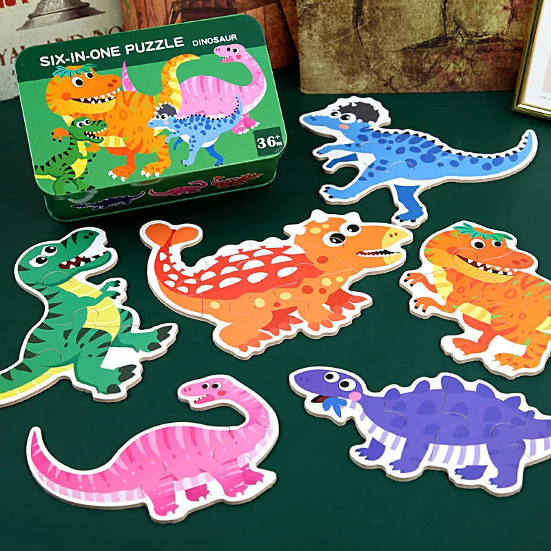 

Children Kindergarten Early Education Characters Traffic Building Blocks Puzzle Baby Toy