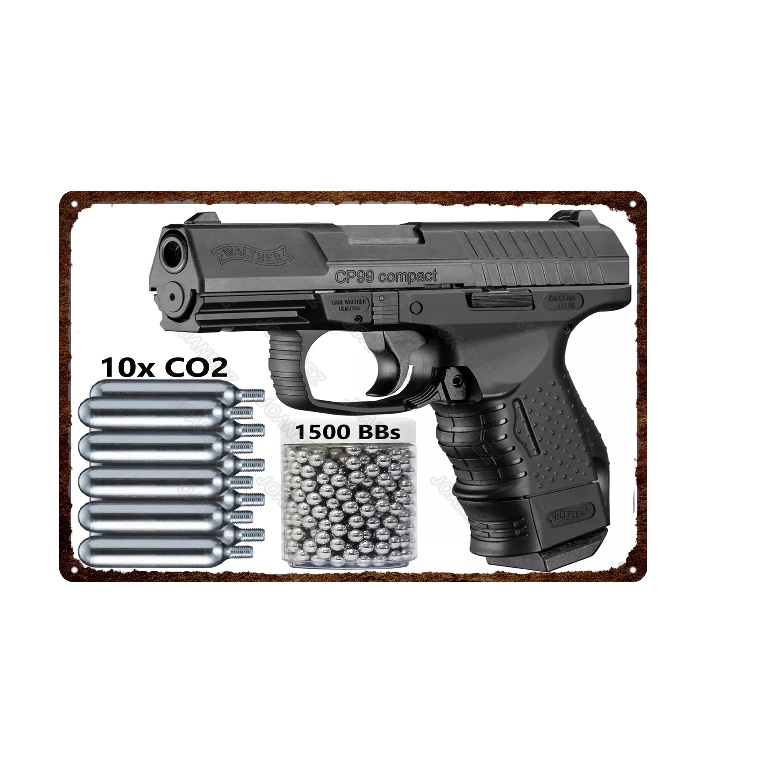 

Automatic black single rod metal bracelet pull CP99 trigger 1500BBS carbon dioxide 10XCO2 metal iron painting and combination