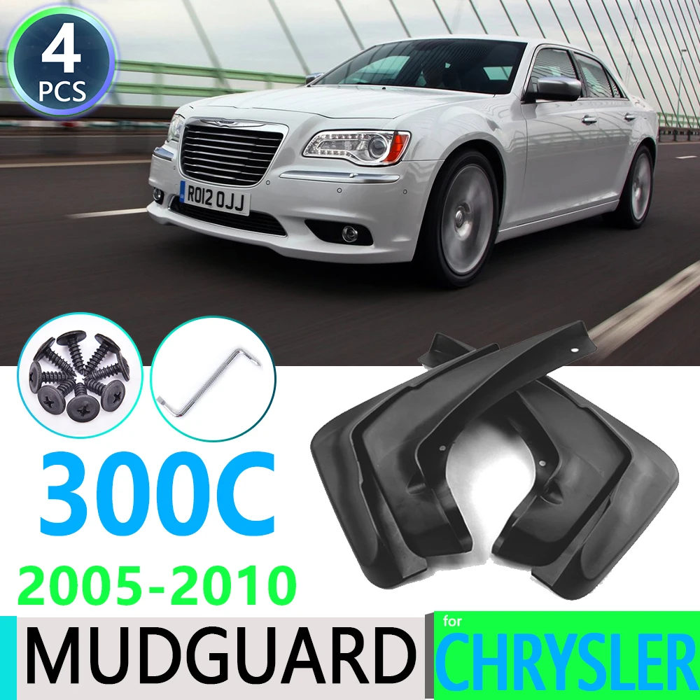 4 шт. передние и задние брызговики для Chrysler 300C 300 C 2005 ~ 2010 2006 2007 | Автомобили