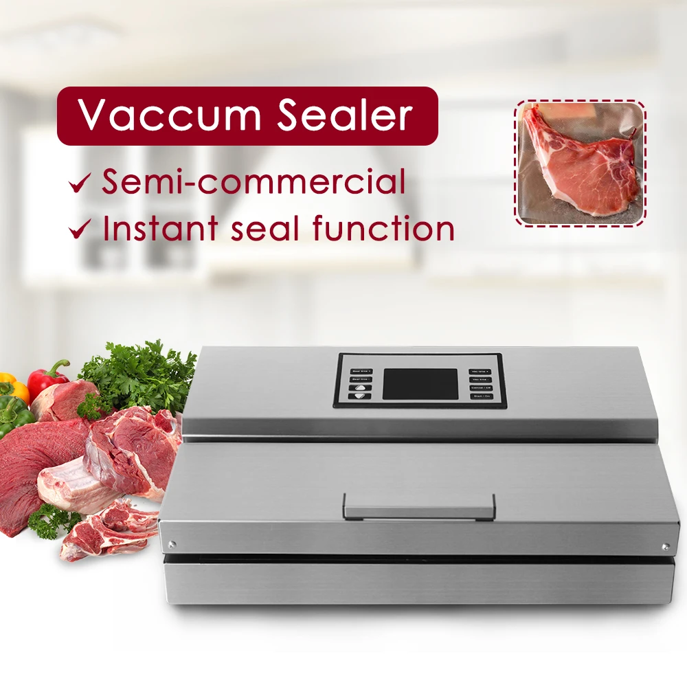 ITOP Вакуумная упаковочная машина + Immersion Sous Vide 2 шт./компл. пищевая и плита|food