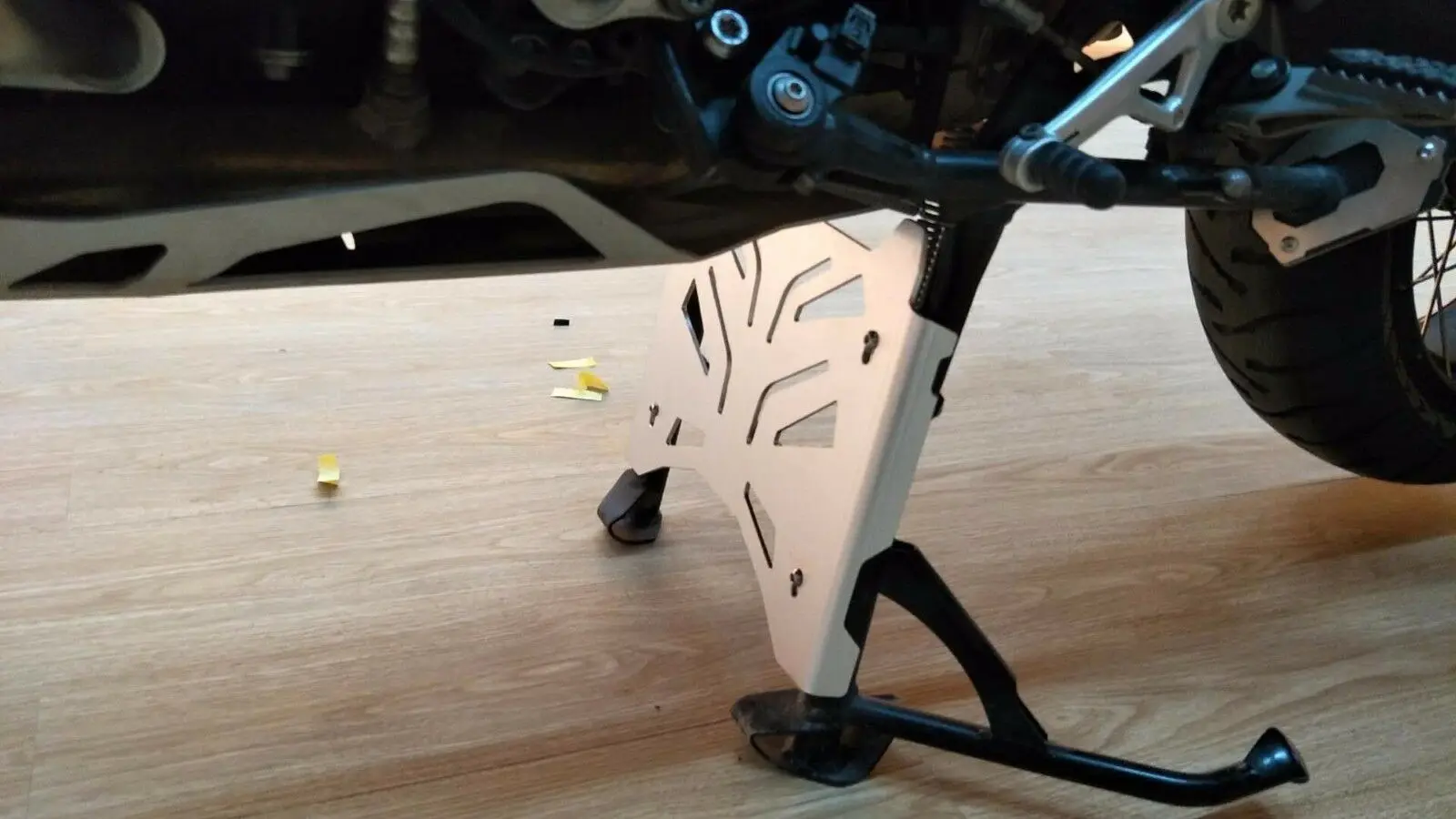 R 1200GS защита двигателя удлинитель пластина Центральная подставка Защитная