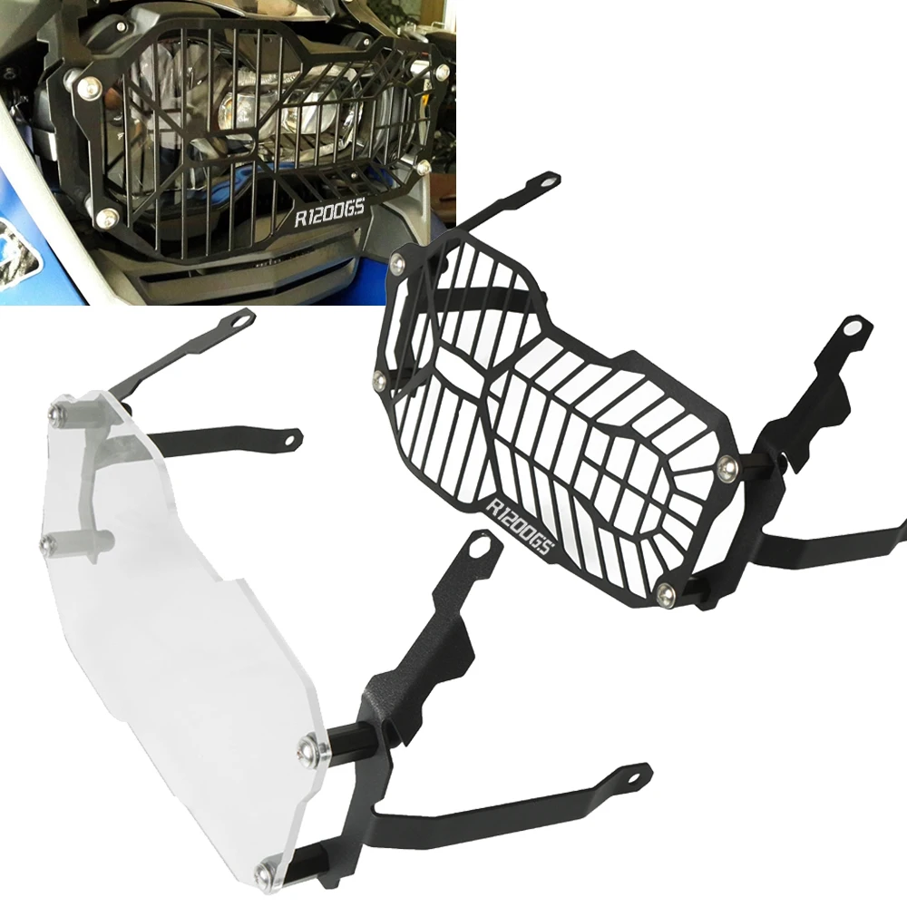 Motorcycle R 1200 GS Headlight Protector Grille Guard Cover Head Light For BMW R1200GS R1200 GS 2013 2014 2015 2016 2017 2018 Motorcycle R 1200 GS Headlight Protector Grille Guard Cover Head Light For BMW R1200GS R1200 GS 2013 2014 2015 2016 2017 2018