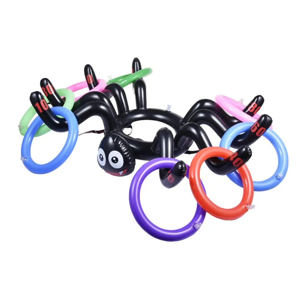 

Надувной паук бассейн кольцо бросать игра плавающее кольцо игрушка метательная вода стрельба спортивная игрушка родитель-ребенок интерак...