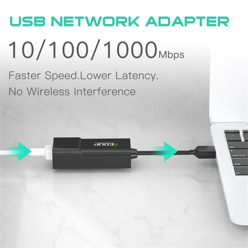 EDUP USB к Ethernet адаптер 3 0 до 10/100/1000 Мбит/с Gigabit RJ45 LAN Сетевой проводной конвертер для