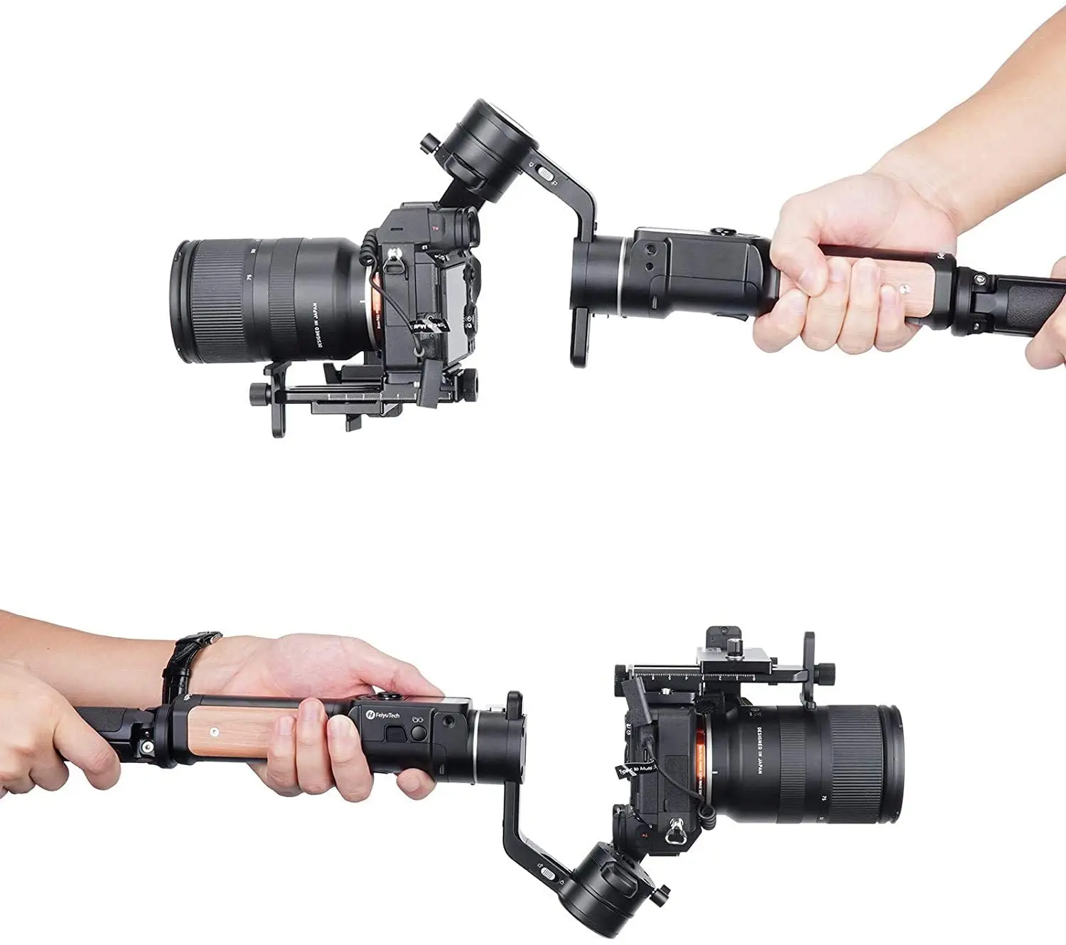 FeiyuTech AK2000C Камера стабилизатор складной Release Plate со стабилизатором DSLR 3 осевой и