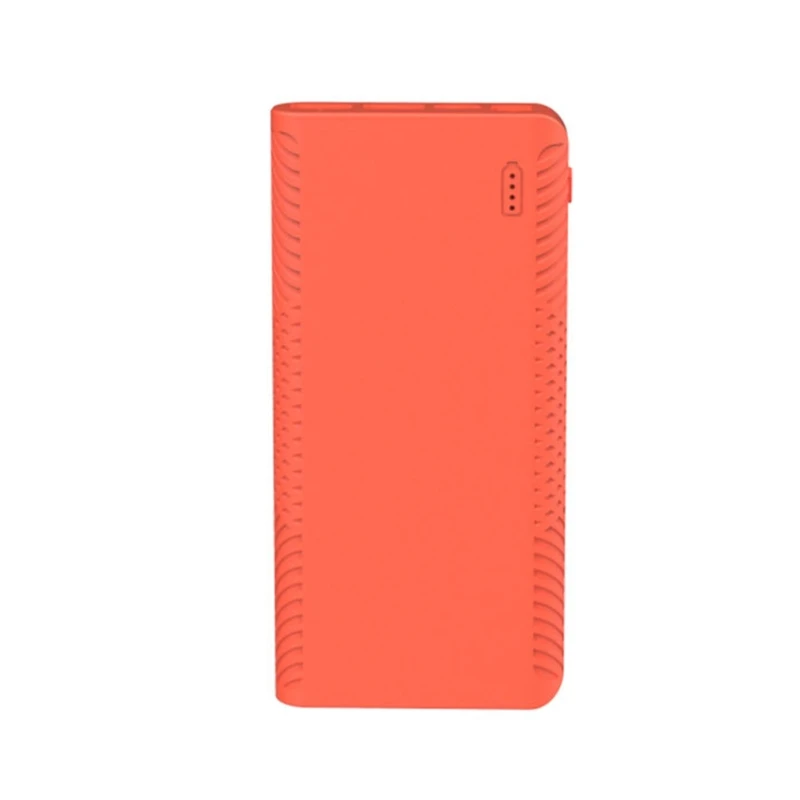 

KX4A Washable Silicone Case Compatible with Romoss Sense 8+/8F Portable Protective Cover Anti-slip Anti-drop Anti-hand Sweat