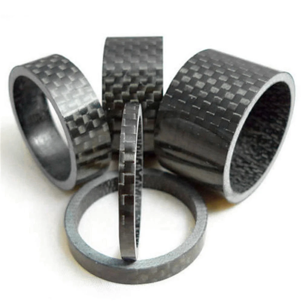 Хит продаж 5 шт. мойка для велосипеда из углеродного волокна руля гарнитура