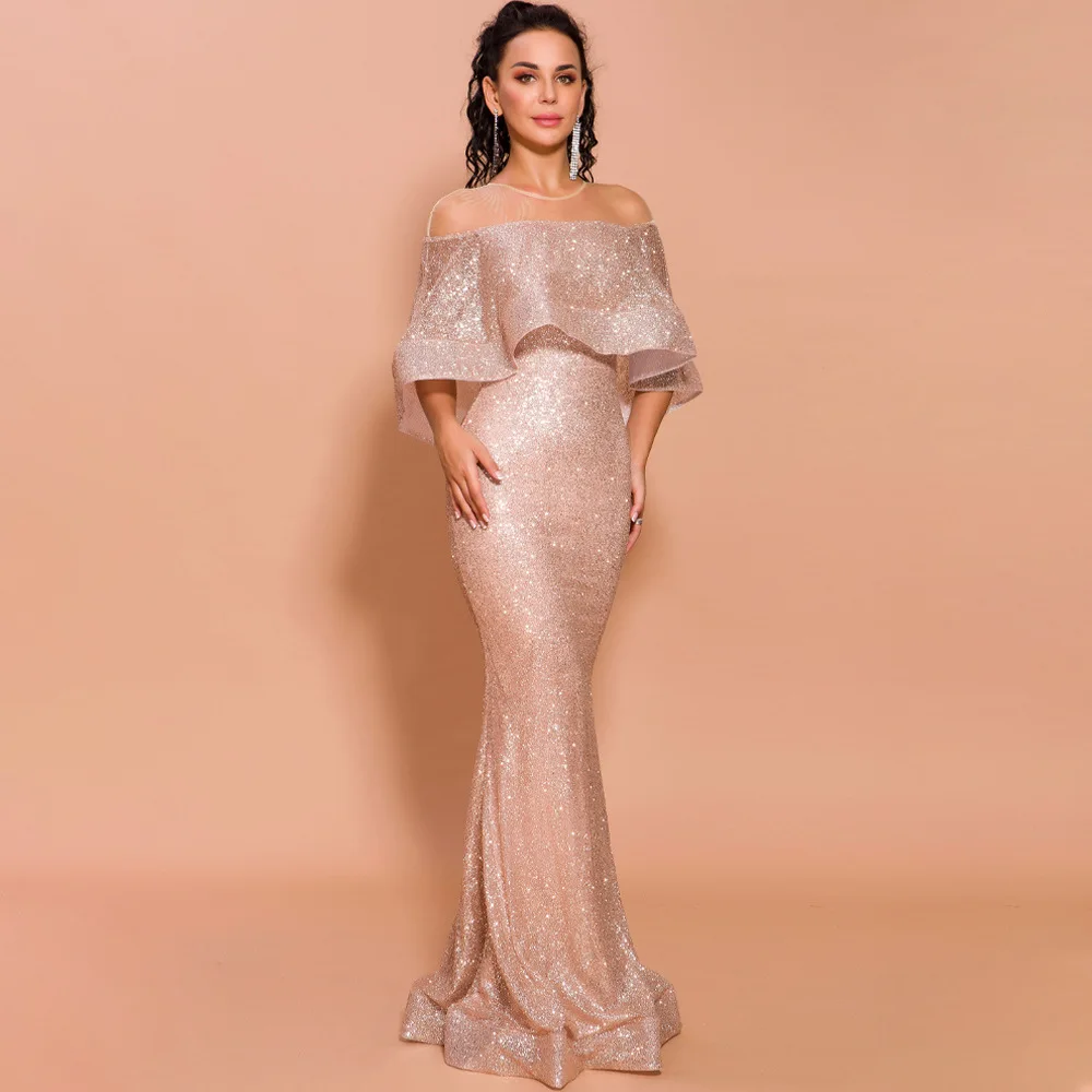 Top Quality Sexy Long Dress Celebrtiy Women Night Club Fashion Evening Party Dresses | Женская одежда