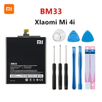 xiao mi 100 orginal bm33 3120mah battery for xiaomi 4i mi 4i mi4i m4i bm33 high quality phone replacement batteries tools