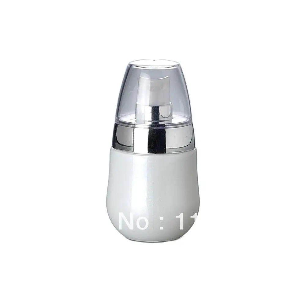 30 мл белая стеклянная бутылка с серебряной крышкой для лосьона | Красота и