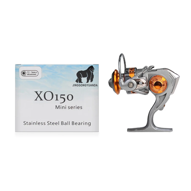 Mosodo Spinning Ice Fishing Reel Winter 12BB + 1 Bearing Wheel Balls 500 Series Metal Wooden Left/Right Handshake Tackle | Спорт и