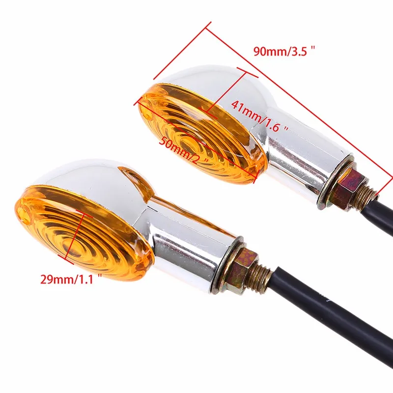 Универсальный указатель поворота POSSBAY для мотоцикла индикатор Yamaha Suzuki Harley Honda