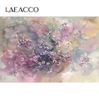 Laeacco мраморный фон для фотографии Цветы Акварельная текстура новорожденный портрет фото фон фотосессия Фотостудия