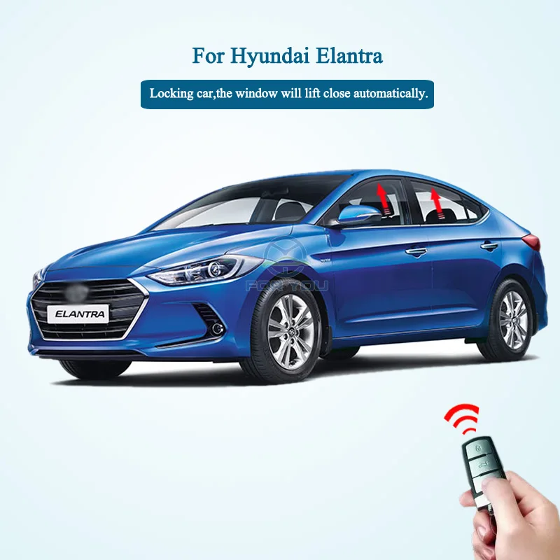 FORYOU автомобильный прибор для закрытия окна автомобиля 2 на + зеркальная папка Hyundai