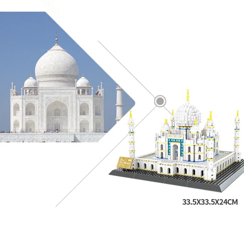 Городской замок здание дом наборы Нотр-Дам де Пари башня мост Elizabeth Башня Биг-Бен