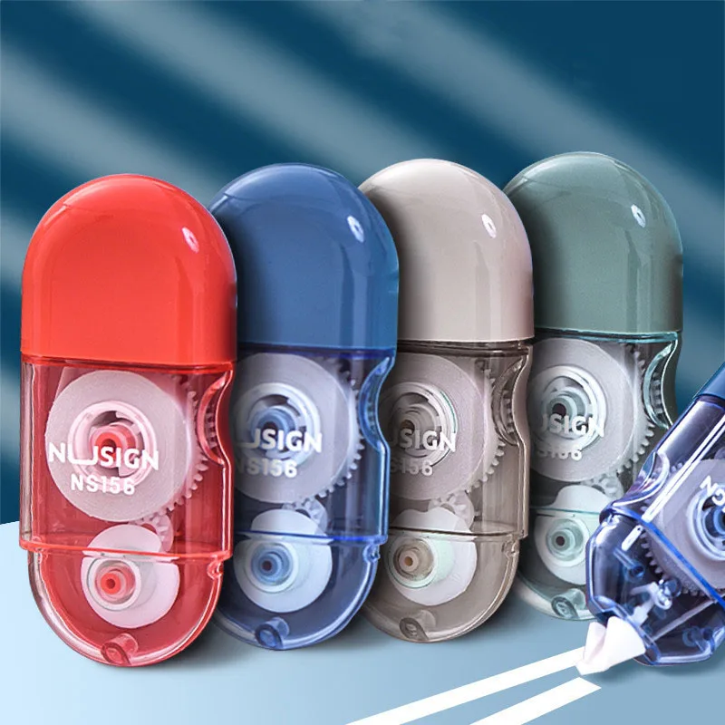 

Transparent Portable Correction Tape Kawaii White Out Corrector Promotional Gift Stationery Student Prize School Office Supplies