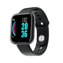Trozum y68 smart watch blood pressure heart rate smart bracelet ip68 waterproof water fitness tracker sport smartwatch for men