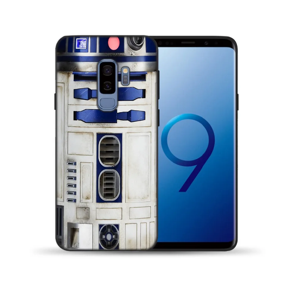 "Звездные войны" мягкий TPU чехол для Samsung Galaxy S7 край S8 S9 Plus Note 8 9 J4 J6 J7 J8 A6 A8 плюс