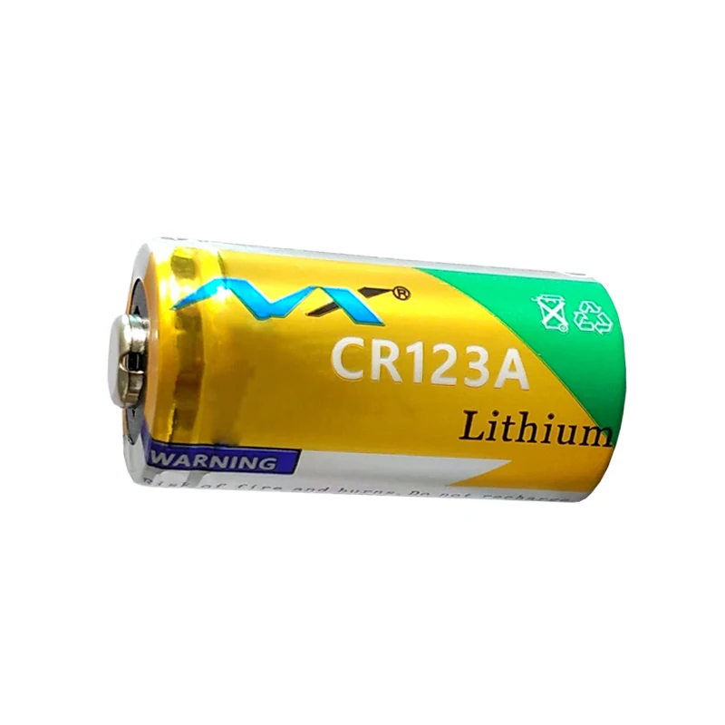Литиевый аккумулятор CR123A 3 в 12 шт. 1600 мА · ч CR123 DL123A CR17335 CR17345 16340 LiMnO2 сухая Первичная
