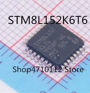 Бесплатная доставка 10 шт./лот Новинка STM8L152K6T6 STM8L152 K6T6 LQFP48|Аксессуары для батарей и