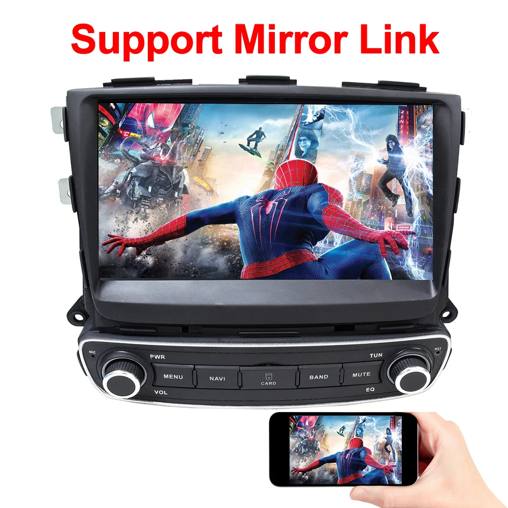 

6GB 128GB Car Android Auto Radio Multimedia Player For Kia Sorento 2013 2014 2015 With 9.0" IPS GPS Monitor DSP 4G SIM Card SWC