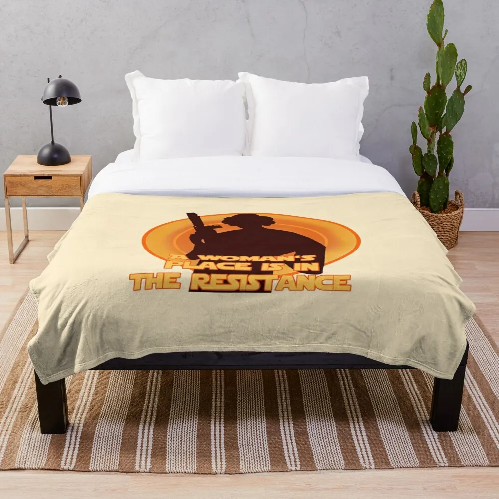 

The Resistance Blanket Fleece Cartoon Print Children Warm Bed Throw Blanket newborn bayby Adult Blanket