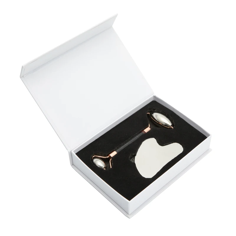 

Stainless Steel Roller Massager for Face Facial Skin Care Tools Gouache Scraper Body Back Beauty Slimming Massagers Roller Set