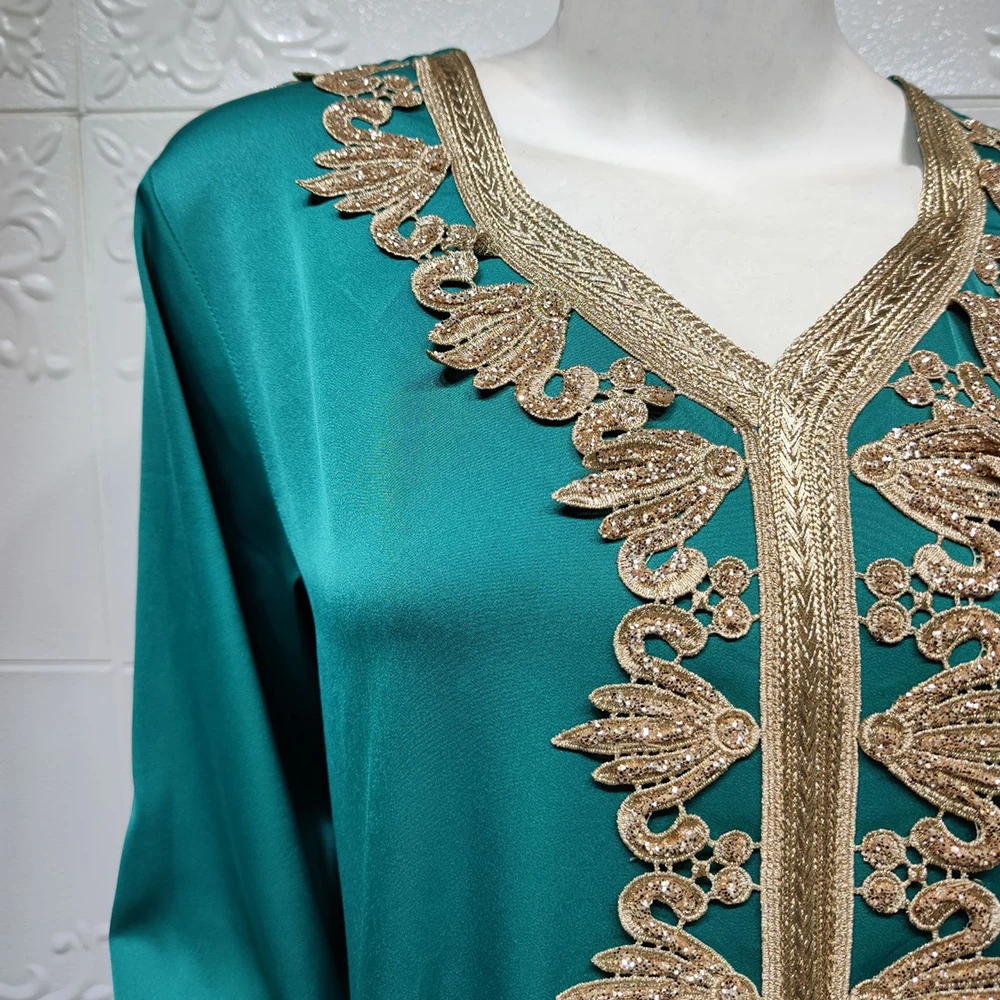 ИД Абая Дубай Турция мусульманское платье ислам европейская одежда платья для