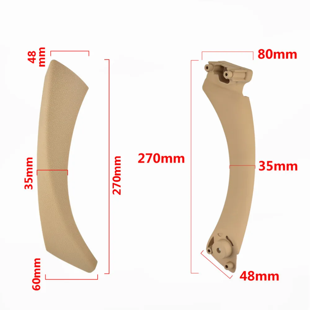 Автомобильный Стайлинг дверные ручки для интерьера накладка на накладку серый