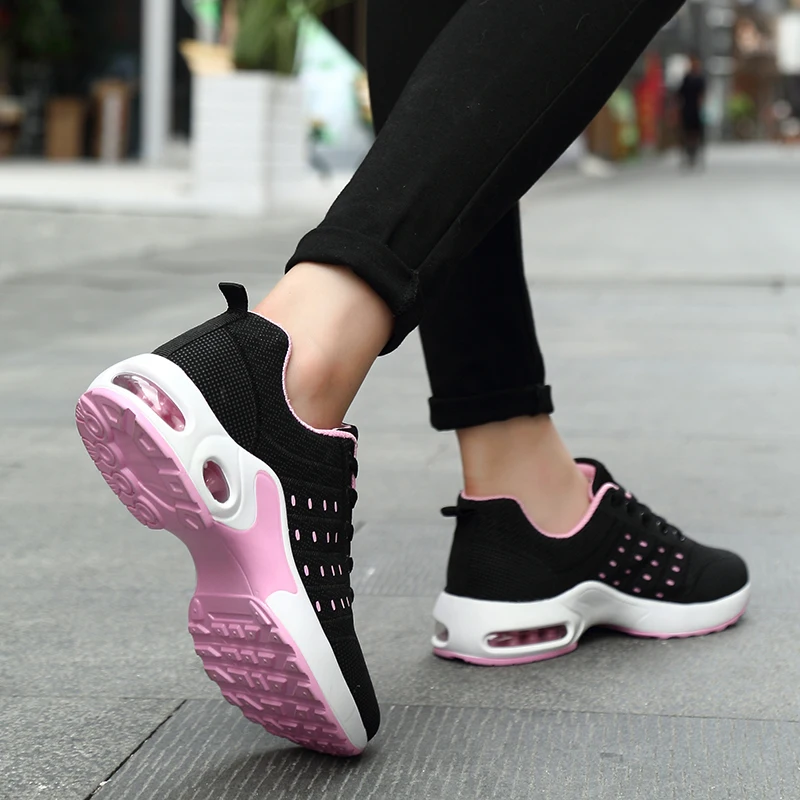 Женские теннисные туфли новинка 2019 женские Женская Удобная спортивная обувь для