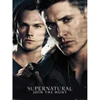 Сверхъестественное постер с изображением телевизора, полный квадрат, круглая 5D картина из страз, Алмазная мозаика, вышивка крестиком, настенные картины