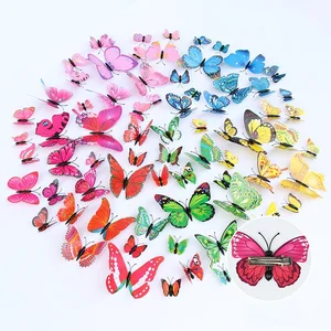 Imported 12Pcs/Set Fashion Women Girls Butterfly Hair Clips Wedding Pins Party Bride Hairpins Photography Bar