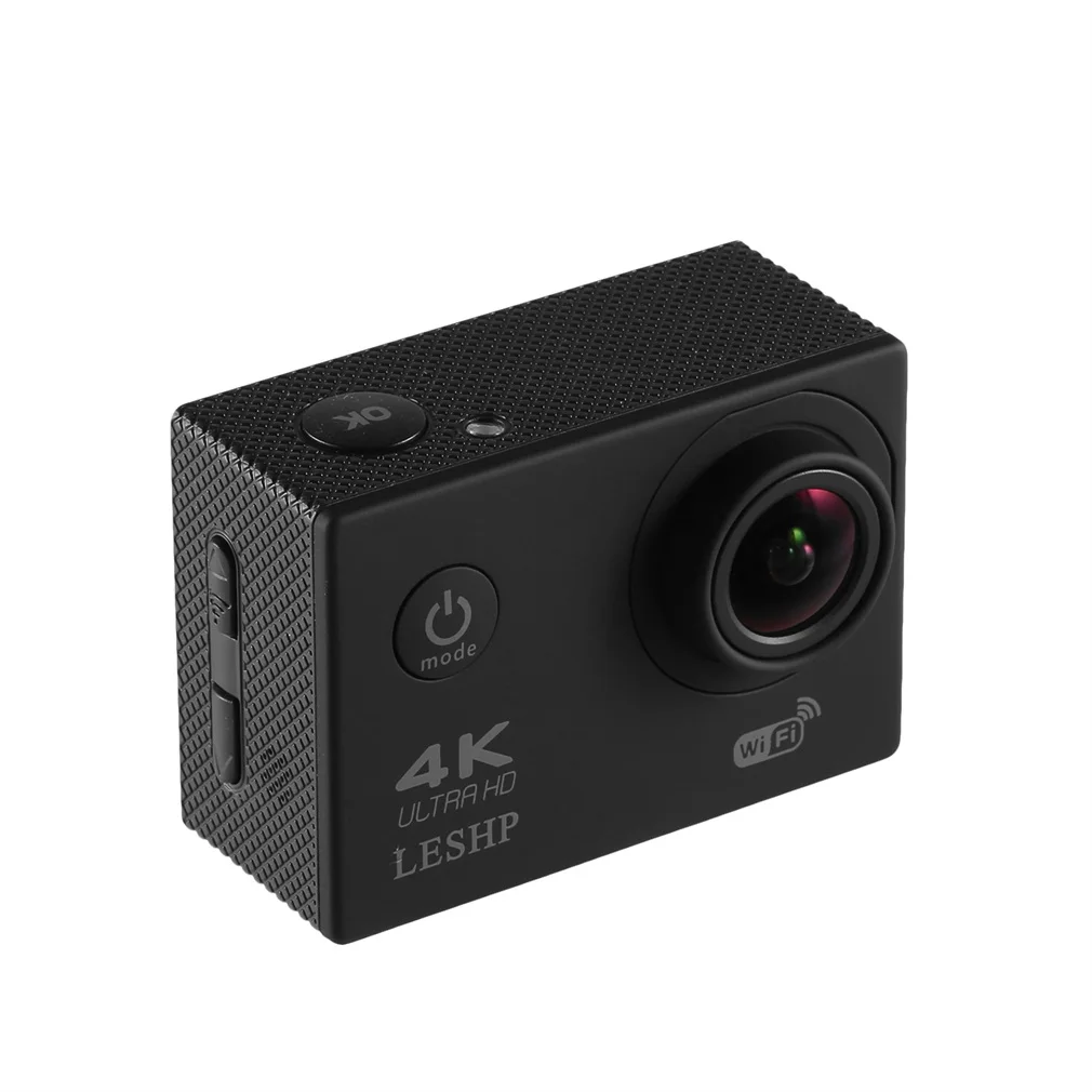 Спортивная Экшн-камера LESHP Ultra HD 4K WIFI 1080P 16 Мп + угол 170 градусов Водонепроницаемая