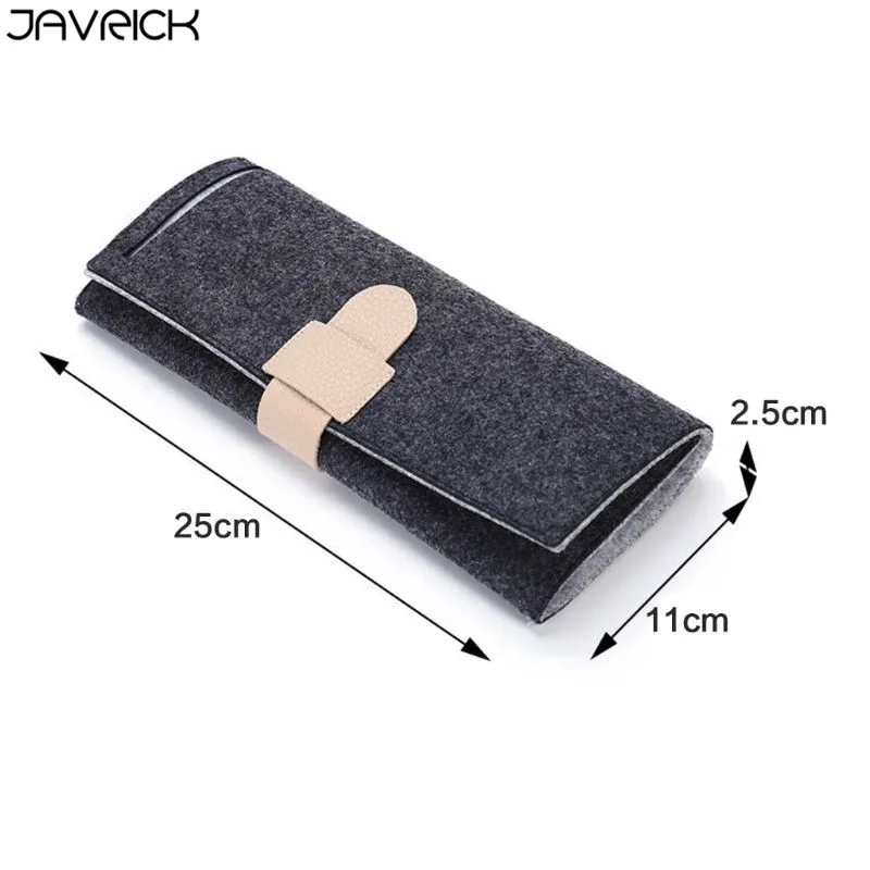 

Portable Roll-up Felt Jewelry Roll Storage Bag Folding Travel Earrings Necklaces Bracelets Rings Container