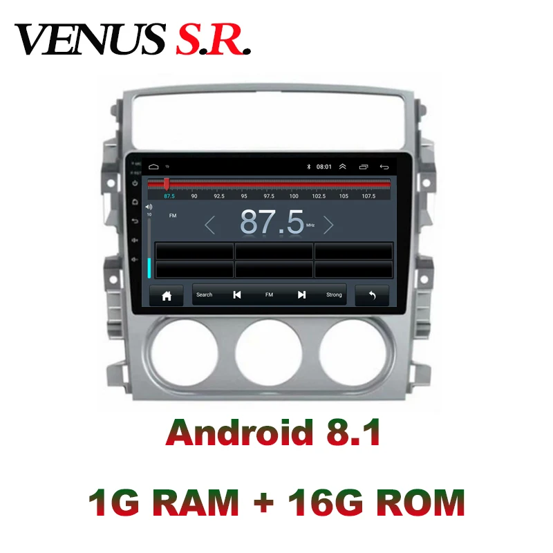 Автомобильный dvd-проигрыватель VenusSR на Android 8 1 2.5D для Suzuki Liana radio 2007-2013
