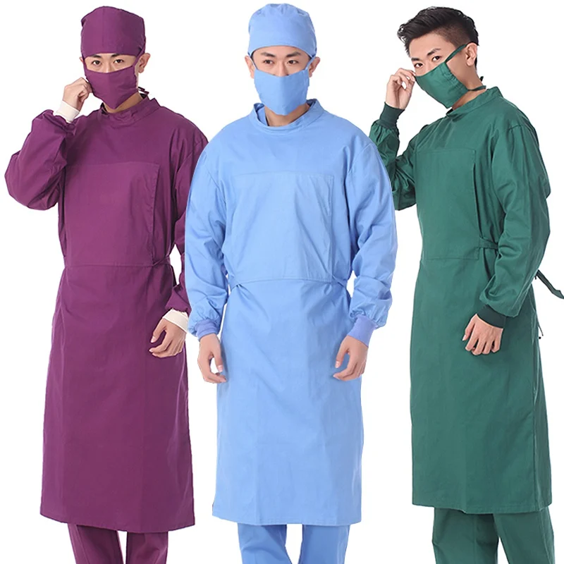 

Nurse Uniforms Unisex Pet Grooming Working Suits Reusable Beauty Salon Clothing Workwear Scrubs laboratory Work Overalls