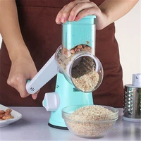 multifunctional hand operated vegetable cutter drum hand operated stainless steel manual vegetable cutter kitchen supplies