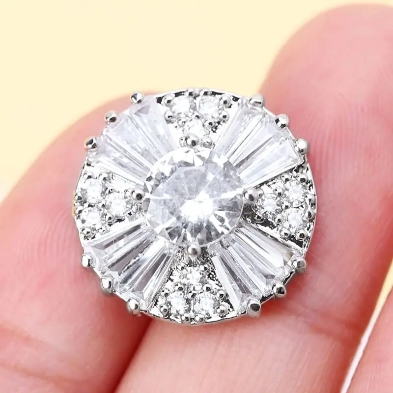 

1 шт., декоративные пуговицы с металлической петлей диаметром 17 мм