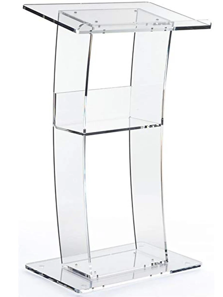 Бесплатная доставка напольная кафедра оптовая продажа акриловая для церкви с