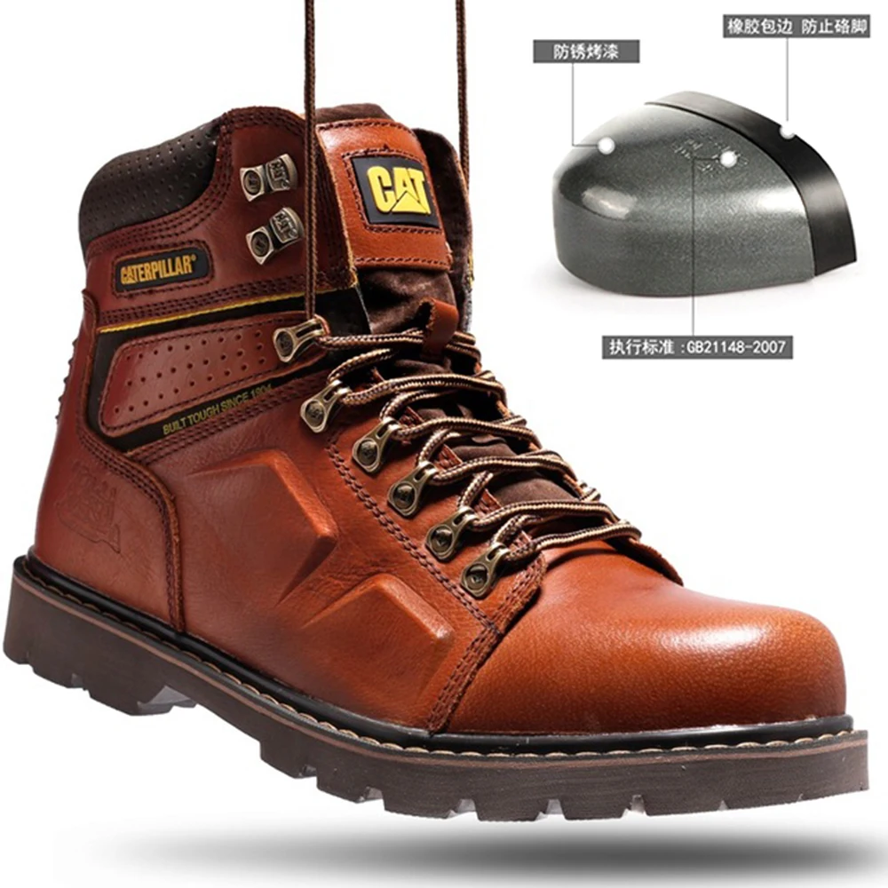 

New autumn and winter first layer cowhide Martin boots, high-end anti-smash and anti-puncture tooling boots, hiking boots