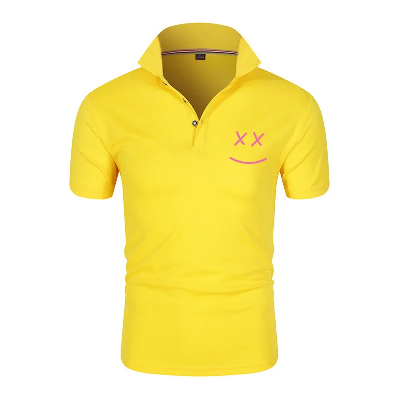 

2021 Spot New High Quality Summer Men's Short Sleeve Polo Shirt Men's Fashion Casual Business Shirt Classic Lapel Polo Shirt 4XL
