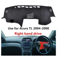 taijs factory simple anti uv polyester fibre car dashboard cover for acura tl 2004 2005 2006 2007 2008 right hand drive